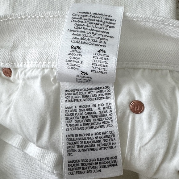 Anthropologie Mother Mid Rise Dazzler Ankle Fairest Of Them All Jeans Size 34 - Picture 11 of 12